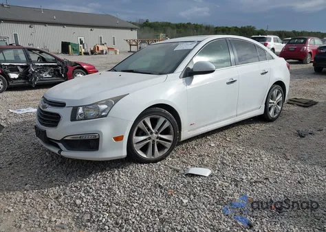 2015 Chevrolet Cruze 2Lt Auto z USA, uszkodzony, nr VIN 1G1PE5SB0F7237365